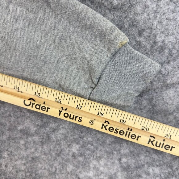 FCB Barcelona 1714 Authentic Hoodie M Navy Blue Fleece Raglan Sleeve By Ikebana - Picture 11 of 11